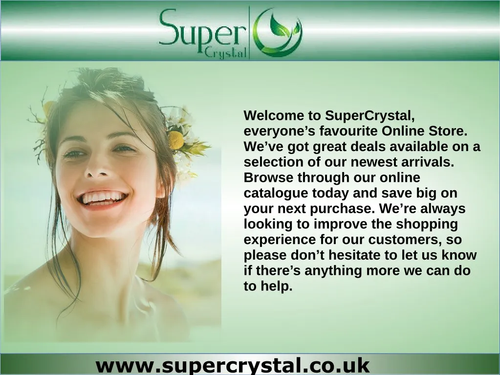 welcome to supercrystal everyone s favourite