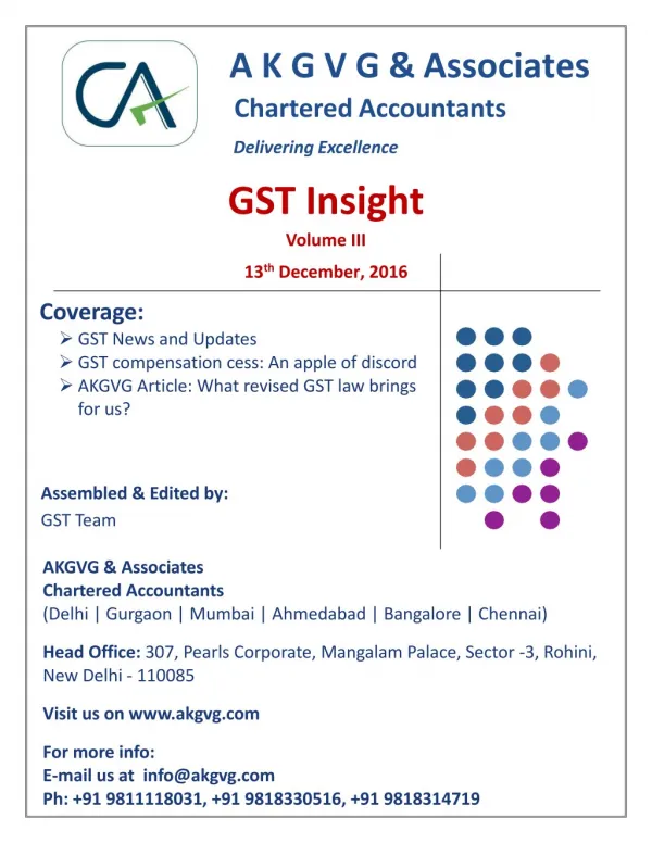 GST Consultants in Delhi, India