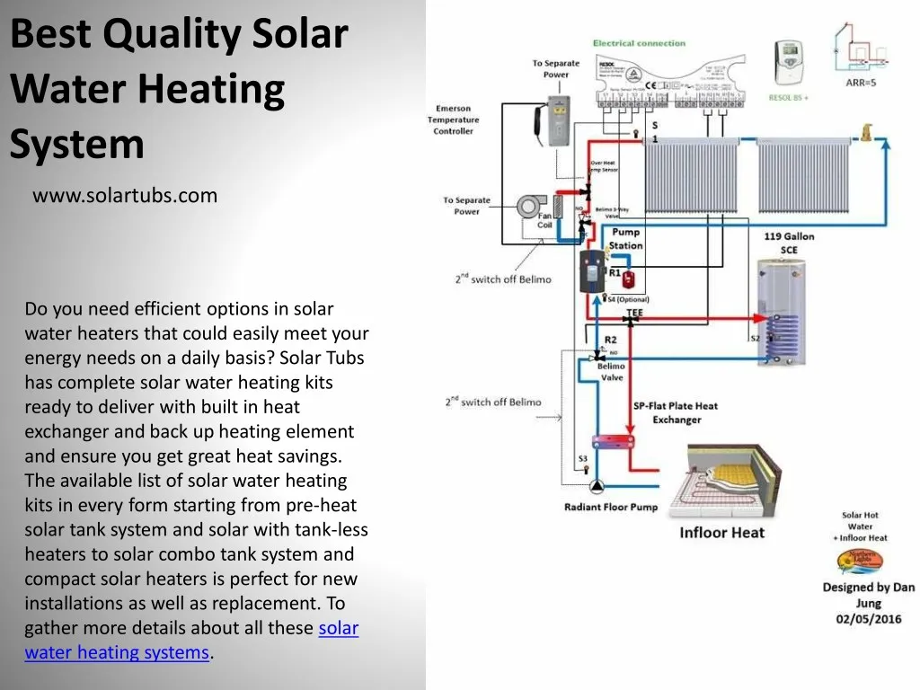 best quality solar water heating system