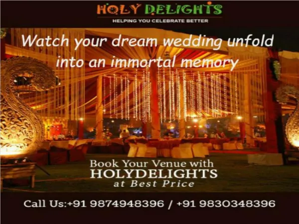 Get in touch with an Indian wedding planner