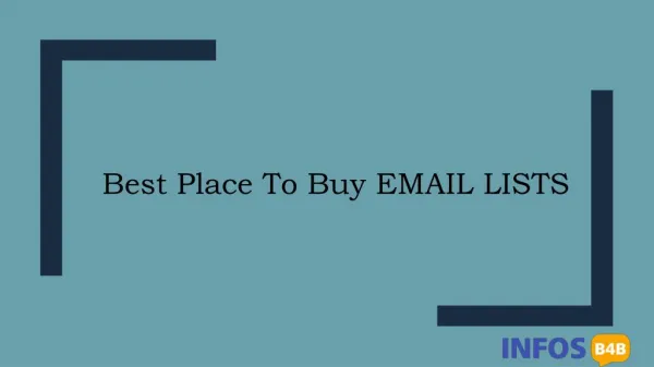 Best place to buy email list | Buy Mailing List | Buy Email Database