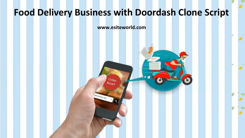 food delivery business with doordash clone script