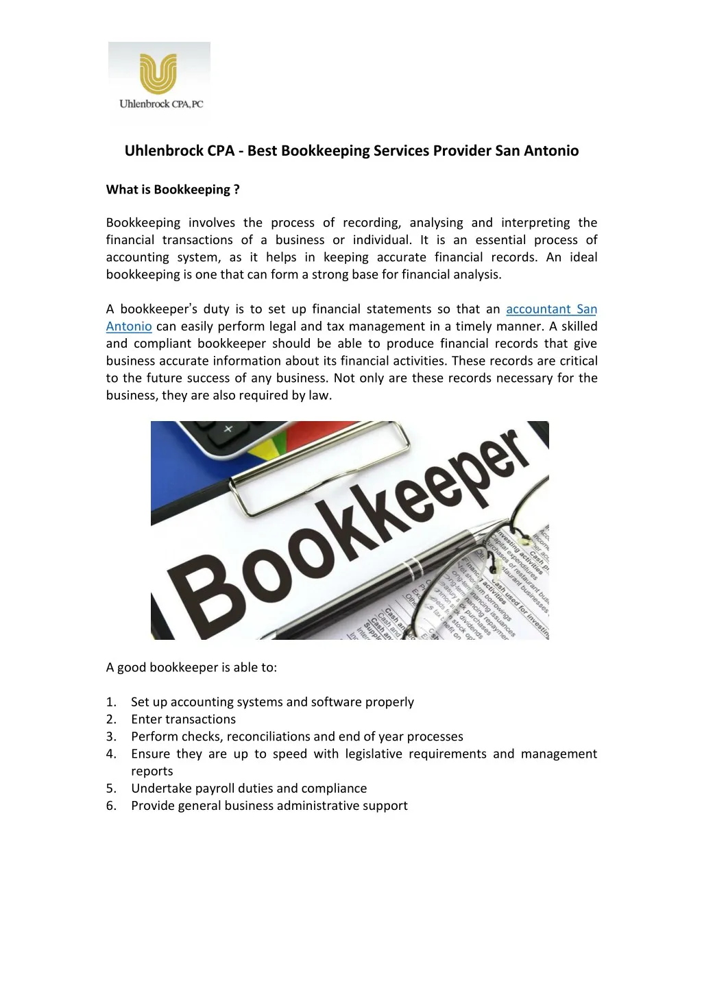 uhlenbrock cpa best bookkeeping services provider