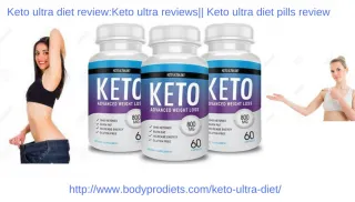 Keto ultra diet pills review