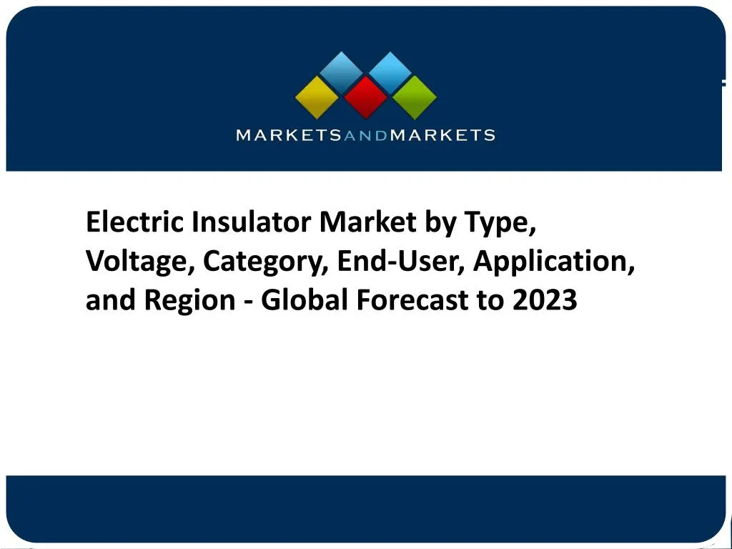 electric insulator market by type voltage