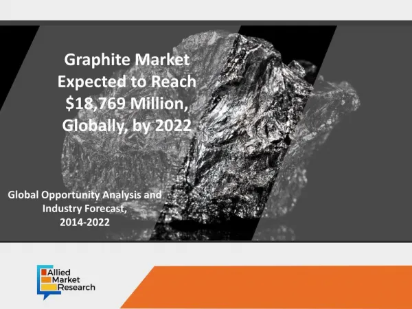 Detailed Qualitative and Quantitative Analysis of the Current Graphite Market Estimations and Trends