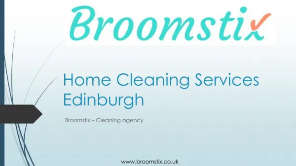 Home Cleaning Services Edinburgh
