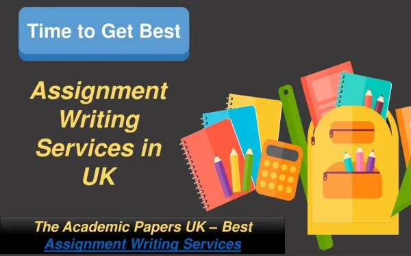 Time to Get Best Assignment Writing Services