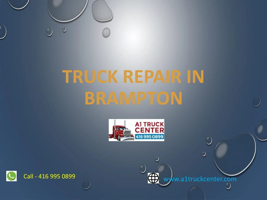 truck repair in brampton
