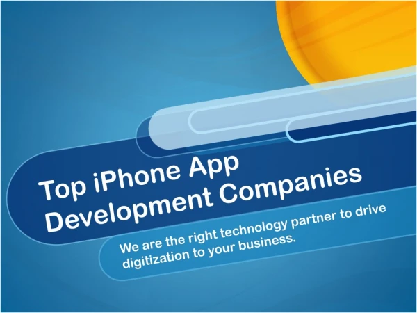 Top iPhone App Development companies in Los Los Angeles