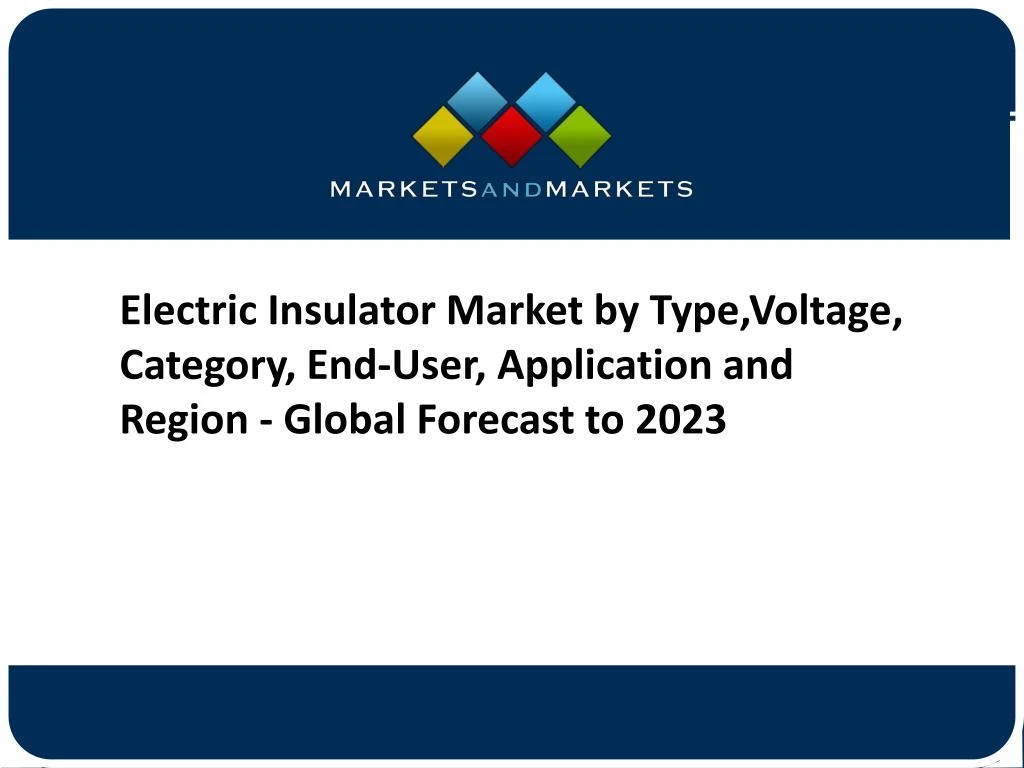 electric insulator market by type voltage