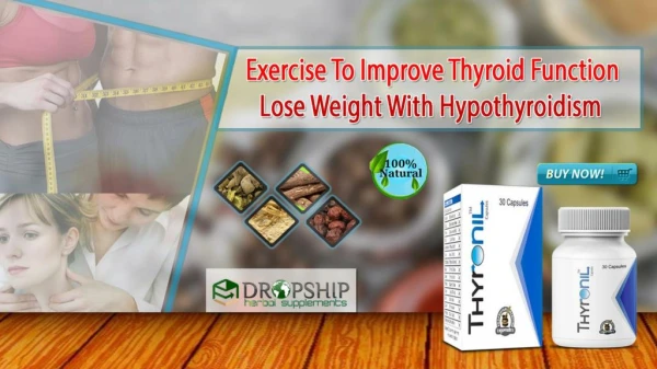 Exercise to Improve Thyroid Function, Lose Weight with Hypothyroidism