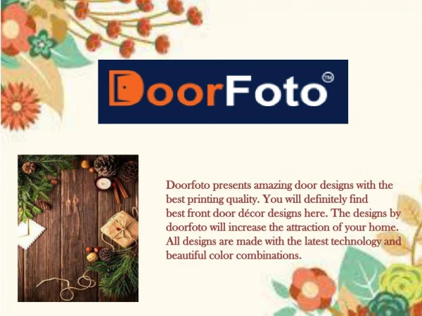 Best holiday door decorations by Doorfoto