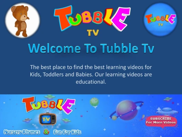Educational Videos Kids and Nursery Rhymes