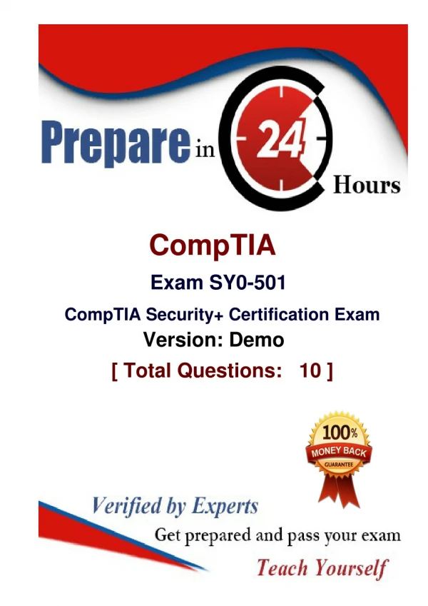 Download CompTIA SY0-501 Questions Answers - SY0-501 Dumps PDF Realexamdumps.com