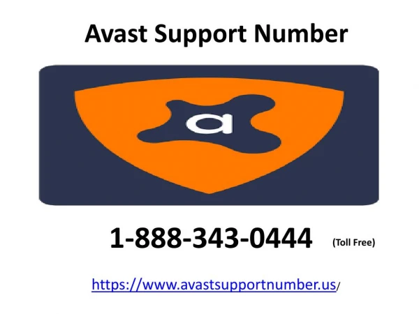Avast Support Number 1-888-343-0444