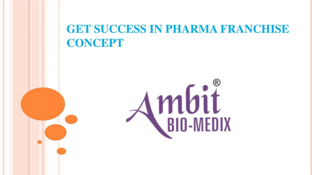 get success in pharma franchise concept