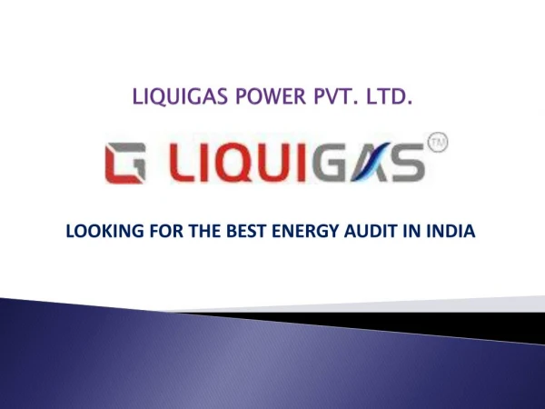Looking for the best energy audit in india
