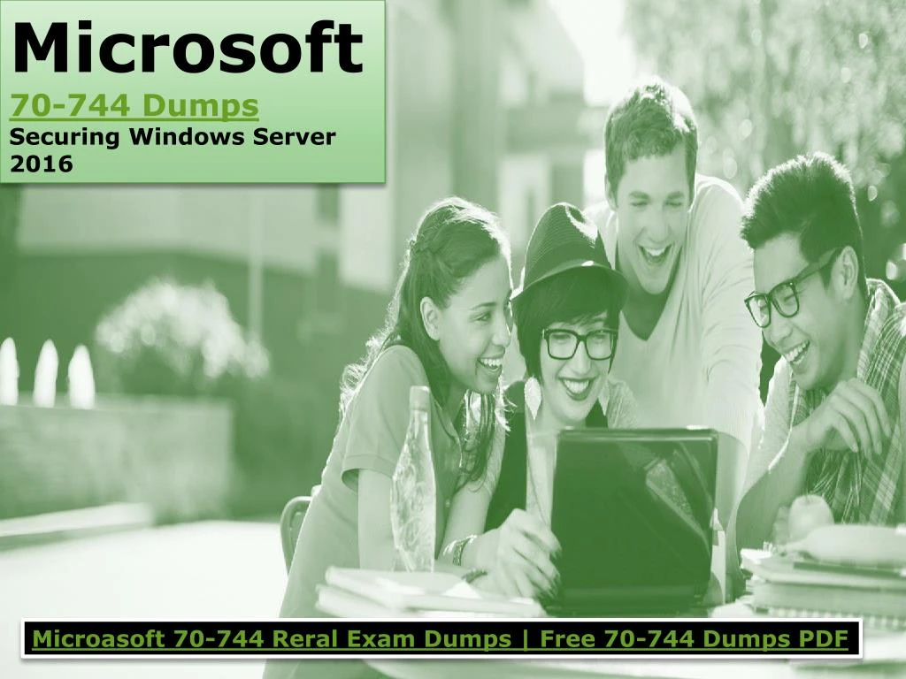 microsoft 70 744 dumps securing windows server