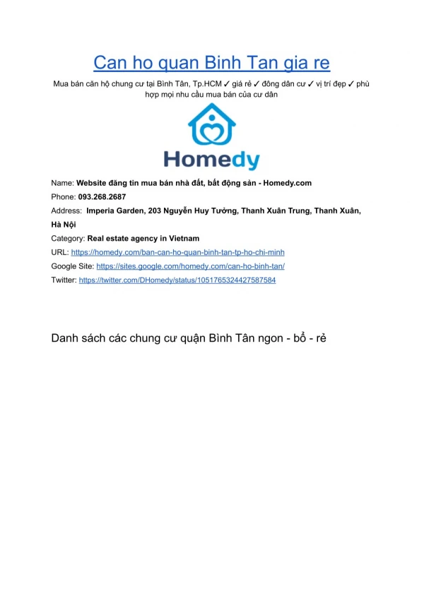 can ho quan binh tan gia re