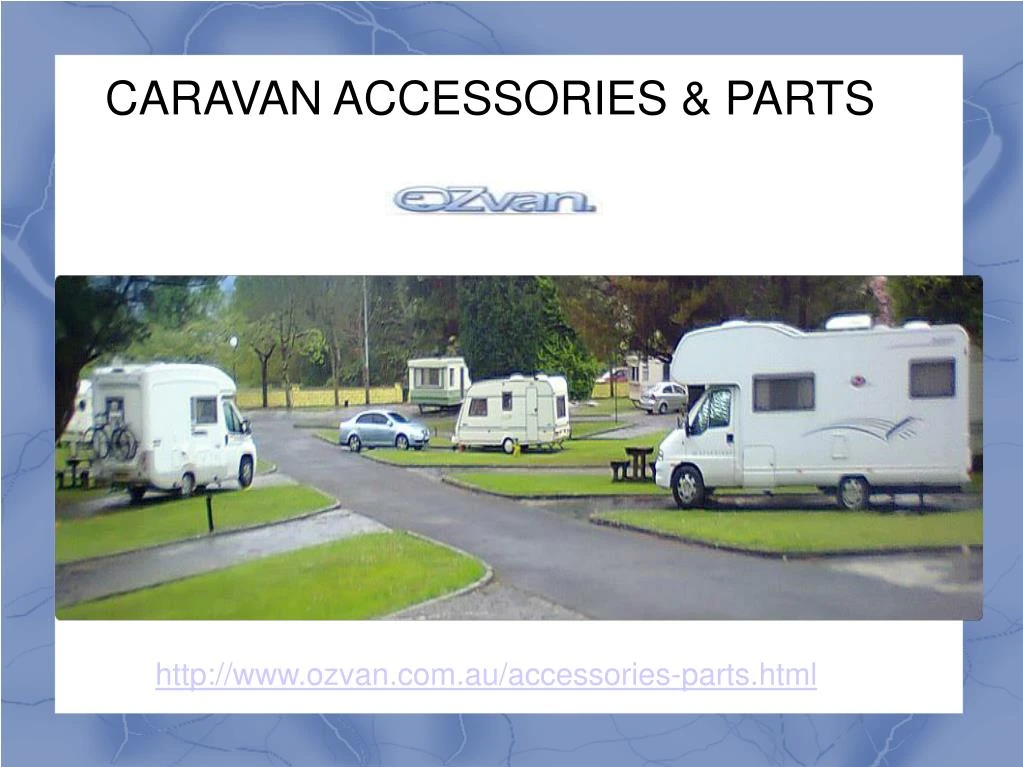 caravan accessories parts