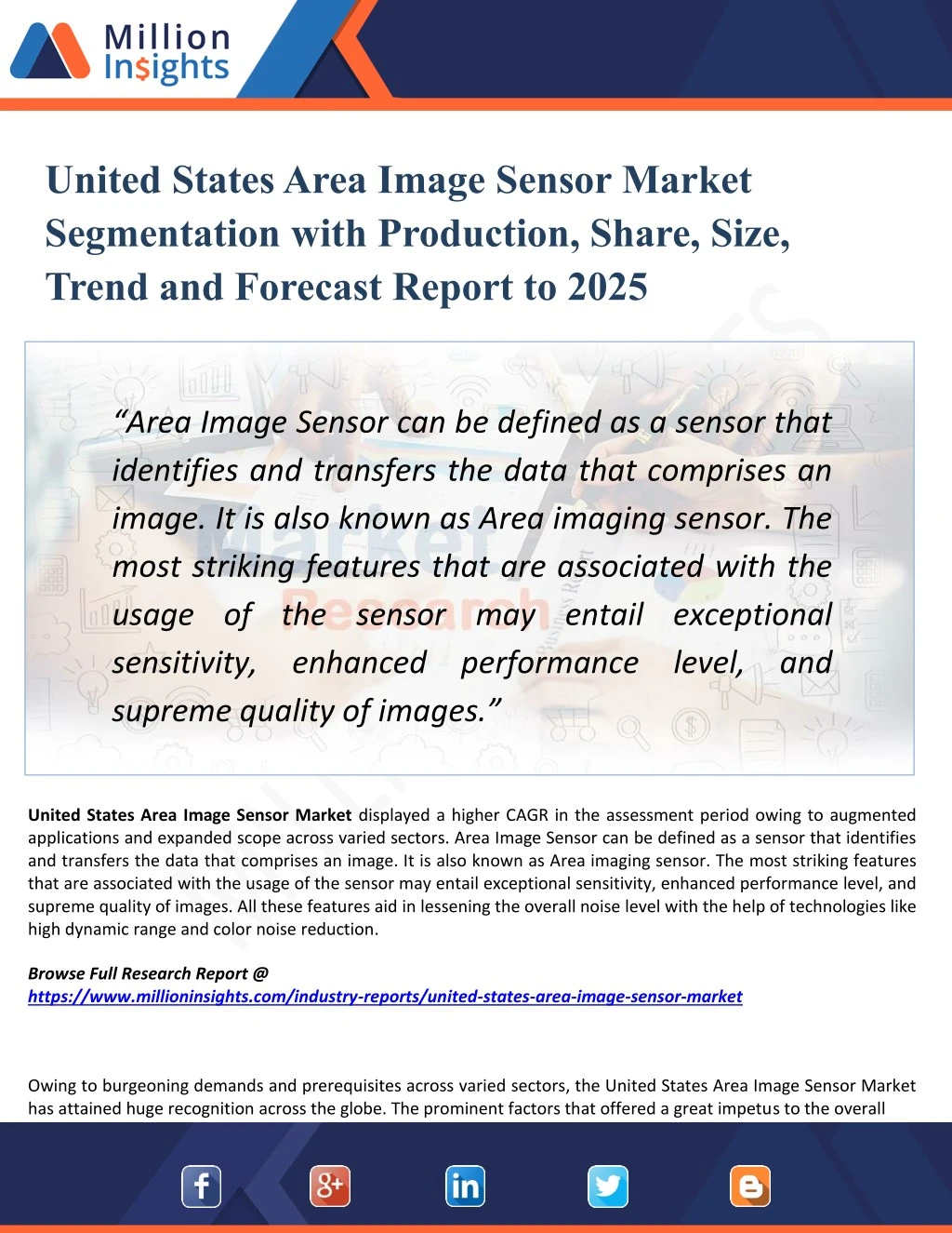united states area image sensor market
