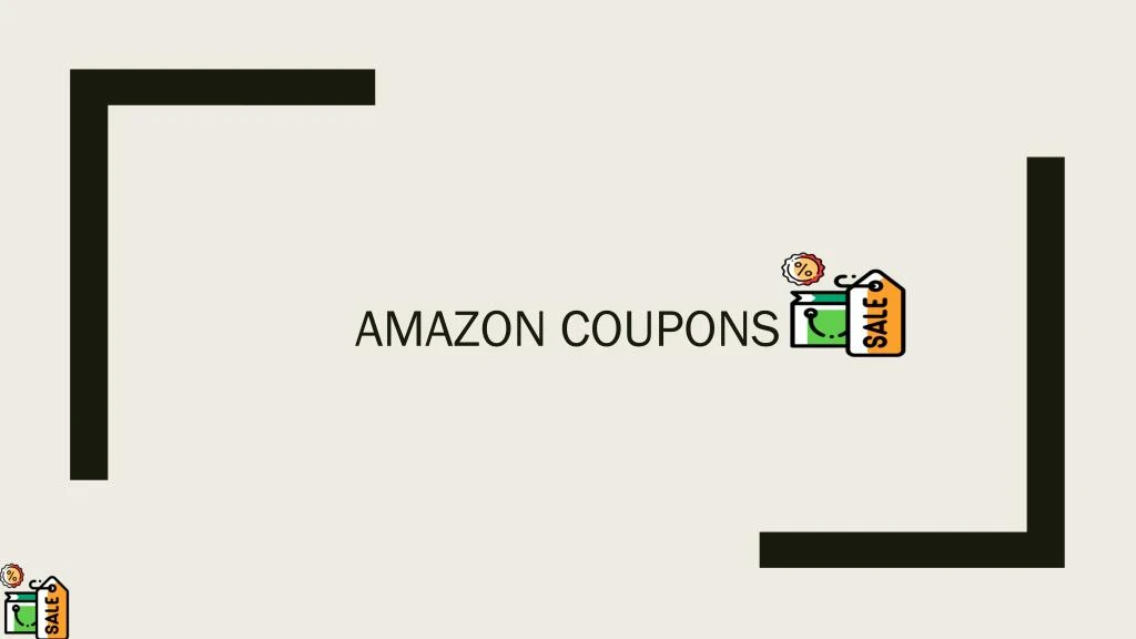 amazon coupons