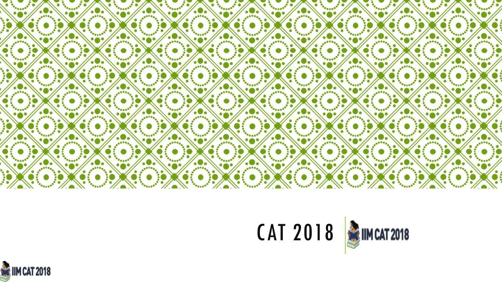 cat 2018