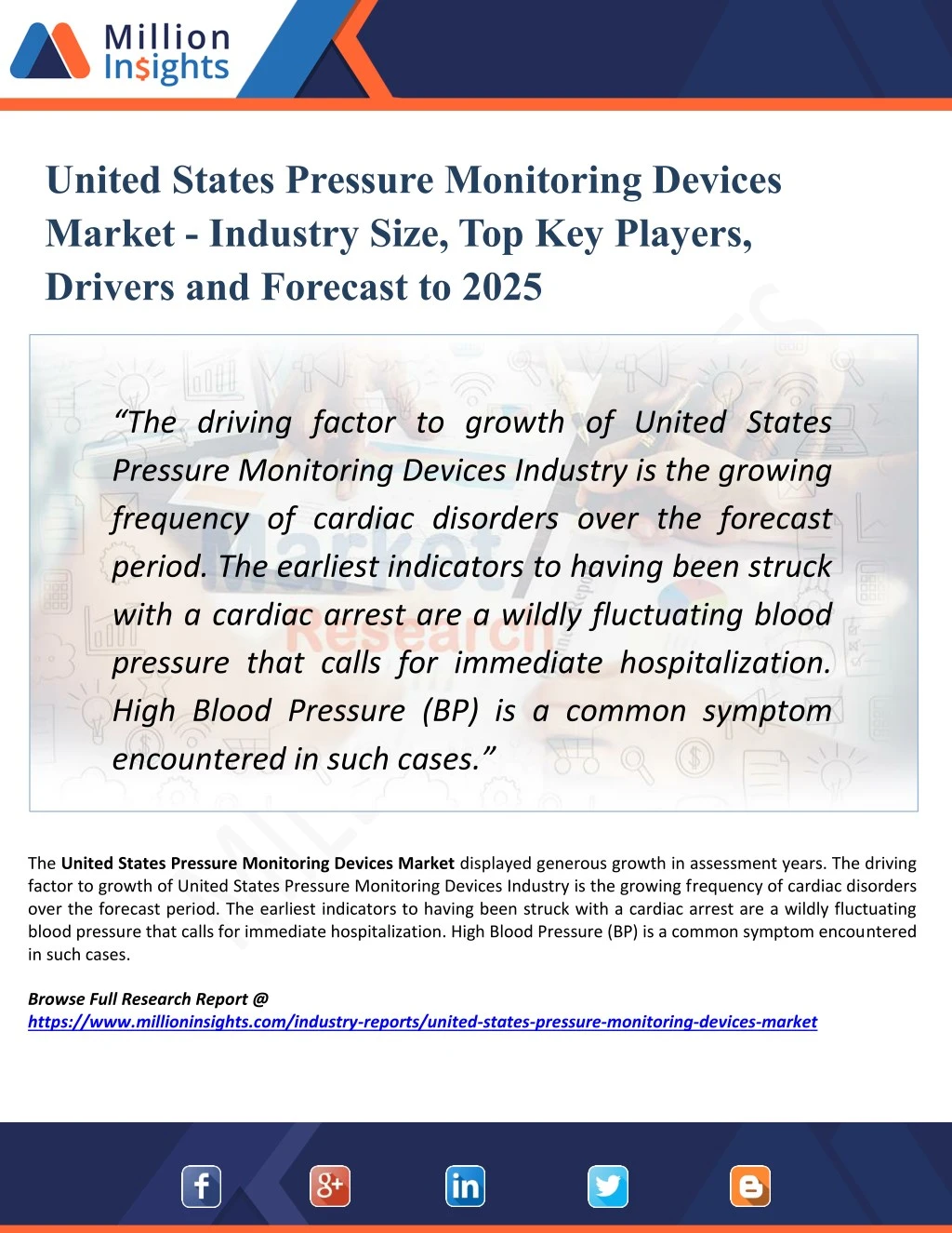 united states pressure monitoring devices market