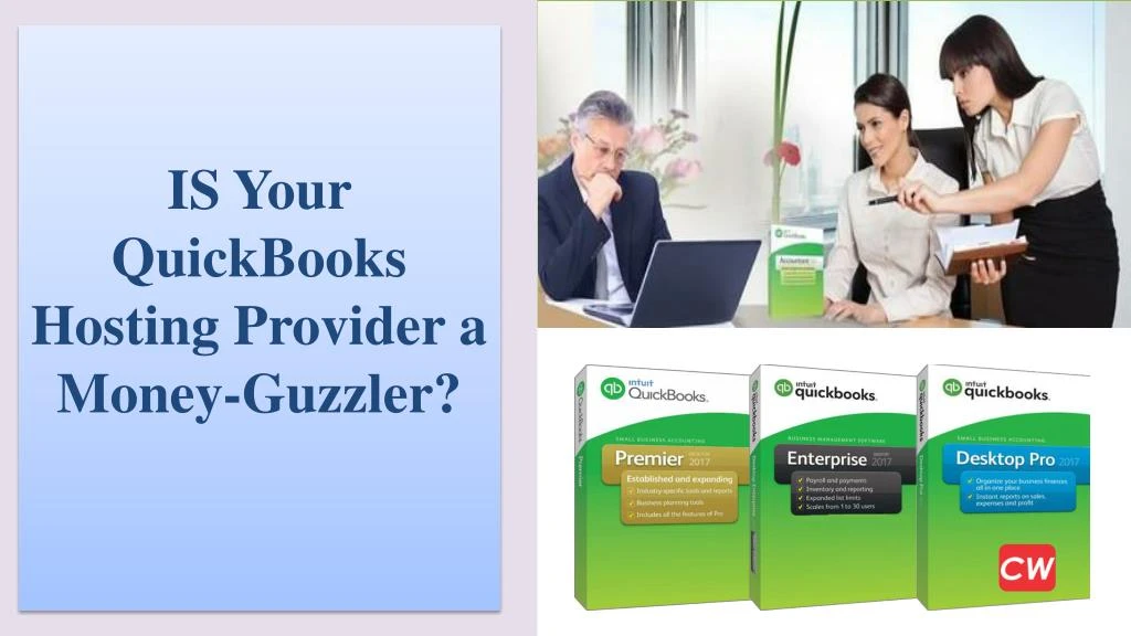 is your quickbooks hosting provider a money