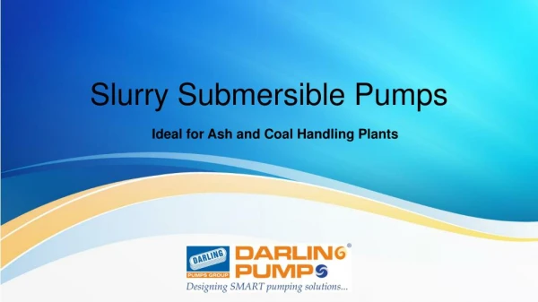 Manufacturer and Supplier of Slurry Submersible Pumps