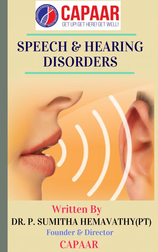 Speech and Hearing Disorders | Speech & Hearing clinic in Hulimavu, Bangalore