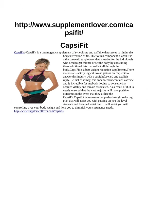 http://www.supplementlover.com/capsifit/