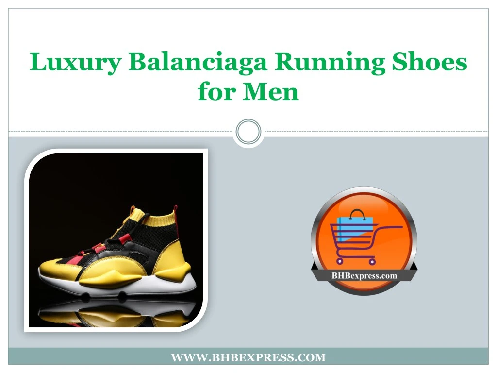 luxury balanciaga running shoes for men