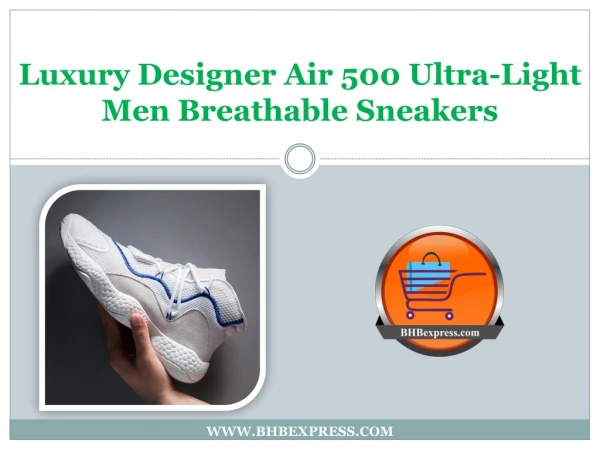 Luxury Designer Air 500 Ultra-Light Men Breathable Sneakers