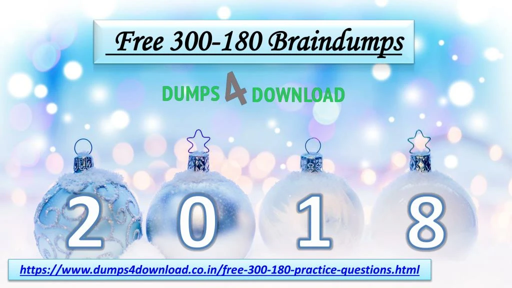 free 300 180 braindumps