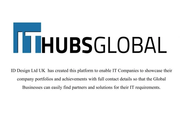 IT Hubs Global Services