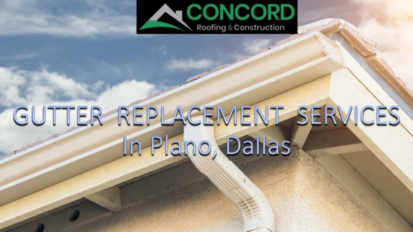 5 Reasons to choose a Gutter Replacement Specialist Immediately