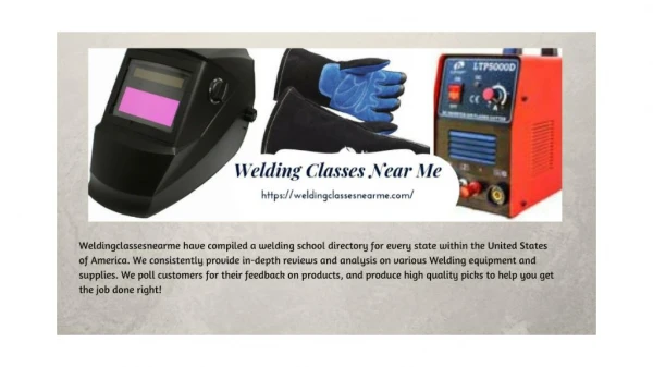 Welding Certification Classes