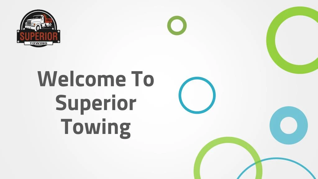 welcome to superior towing