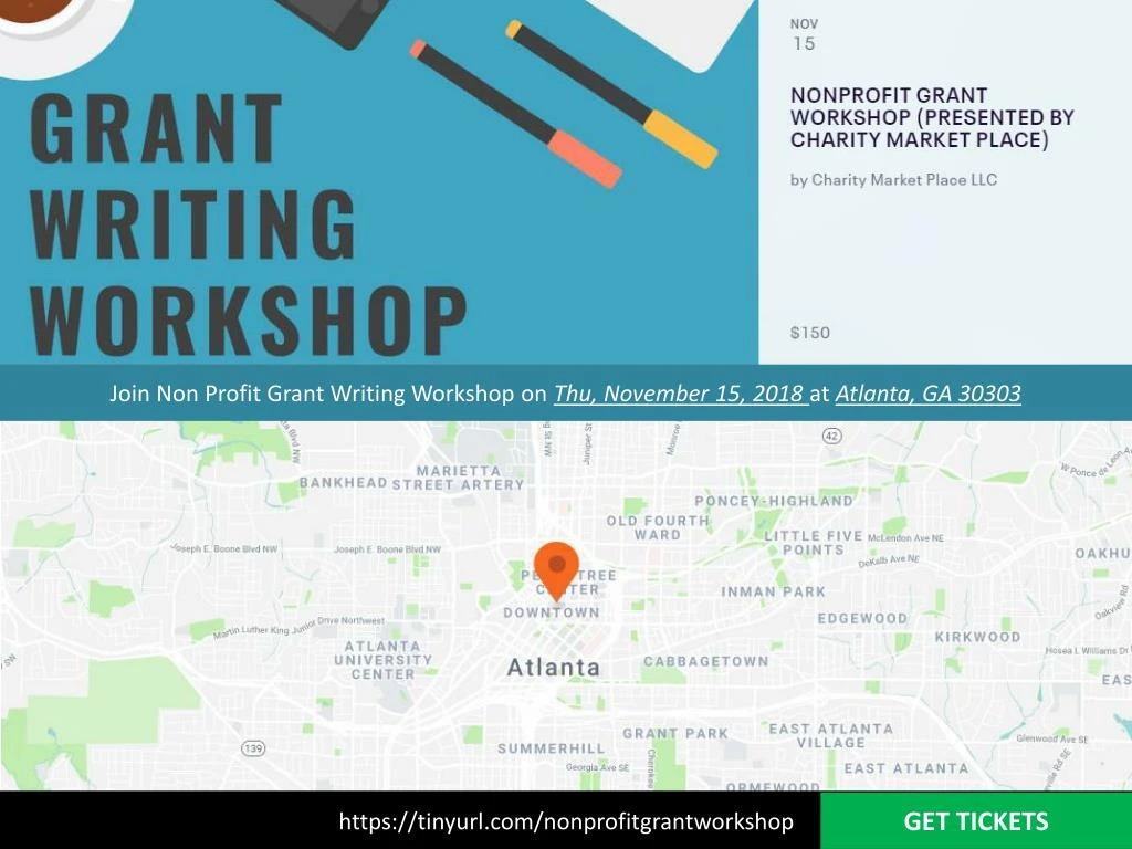 join non profit grant writing workshop