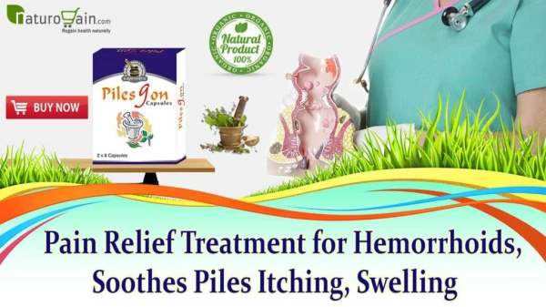 Pain Relief Treatment for Hemorrhoids, Soothes Piles Itching, Swelling