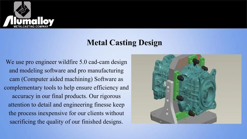 metal casting design