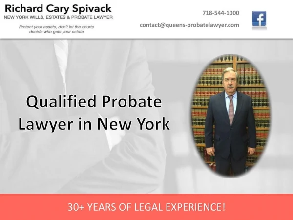 Qualified Probate Lawyer in New York
