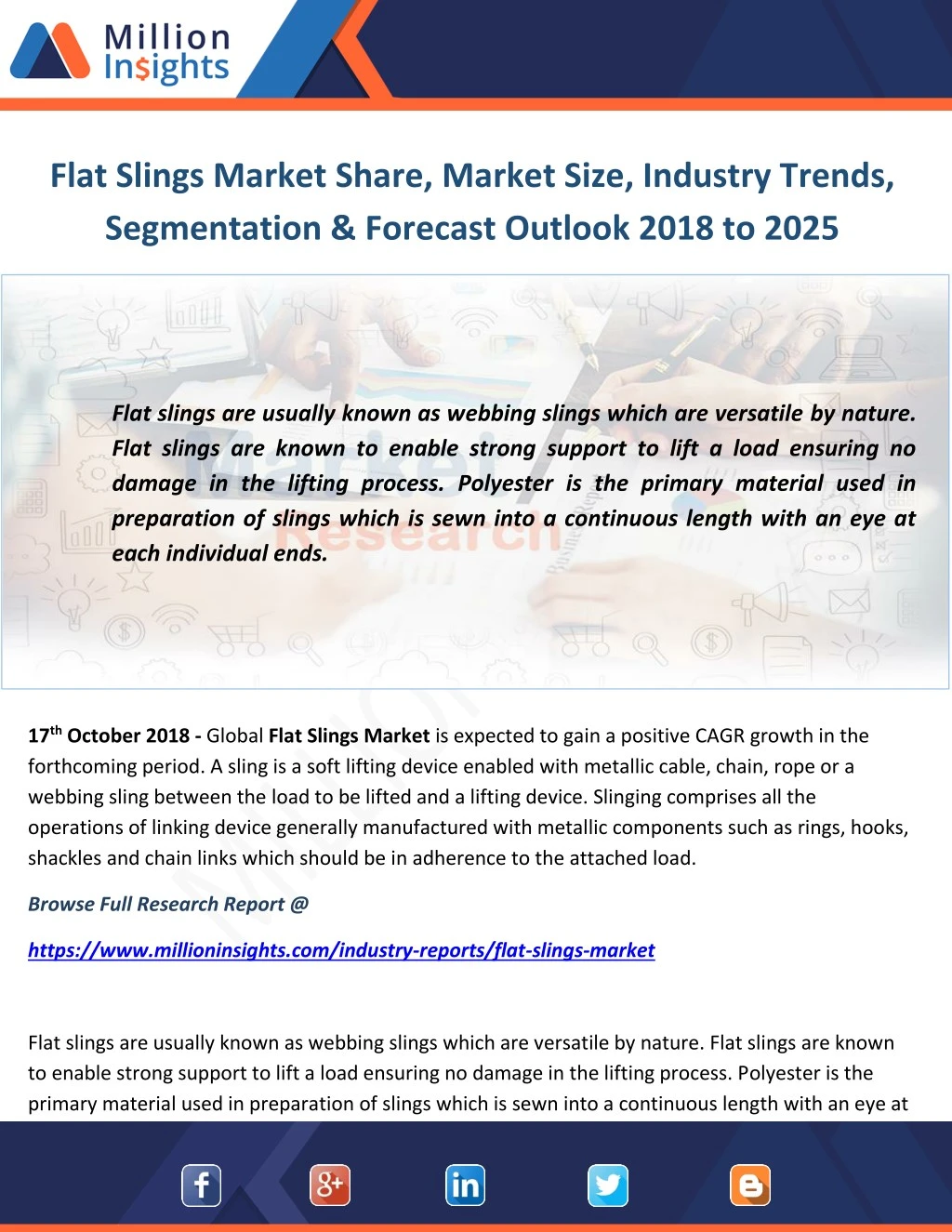 flat slings market share market size industry
