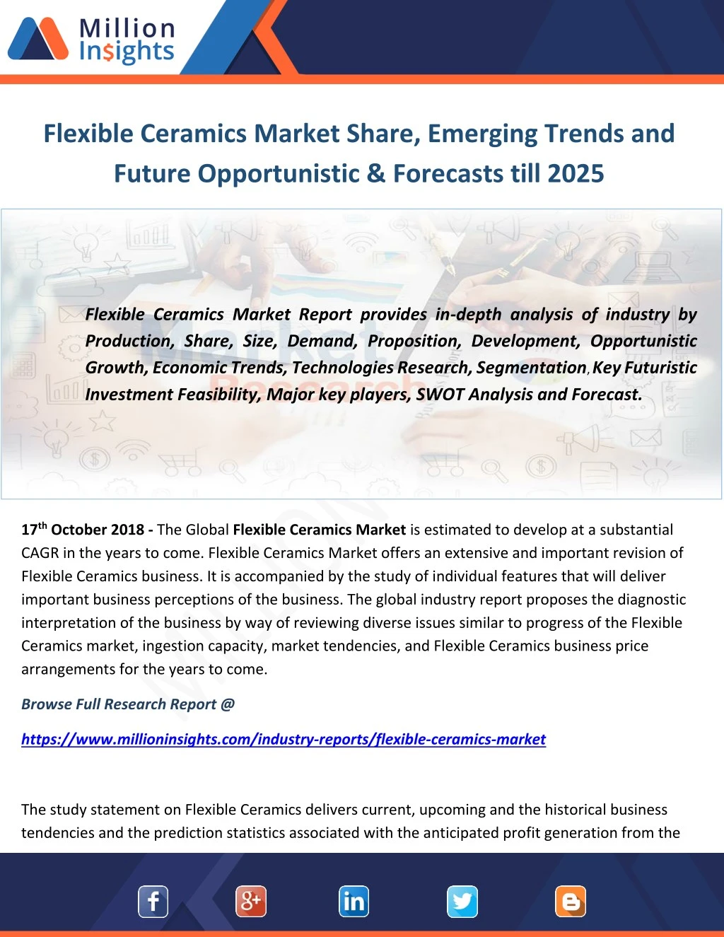 flexible ceramics market share emerging trends