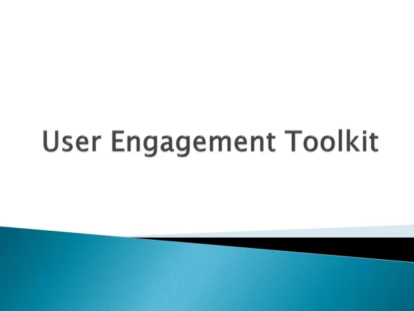 User Engagement Toolkit