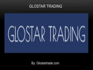 Glostar Trading - slide 1