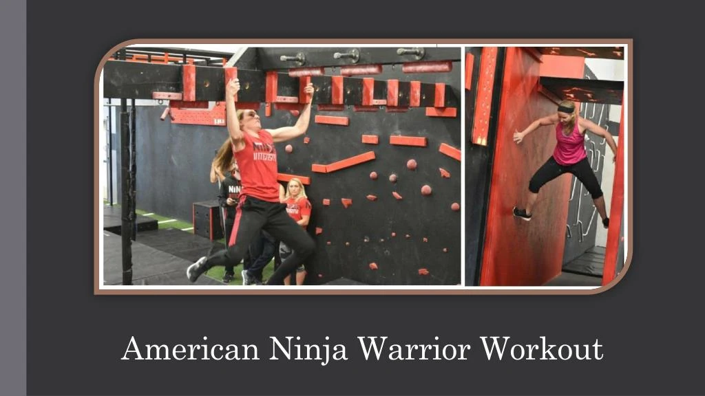 american ninja warrior workout