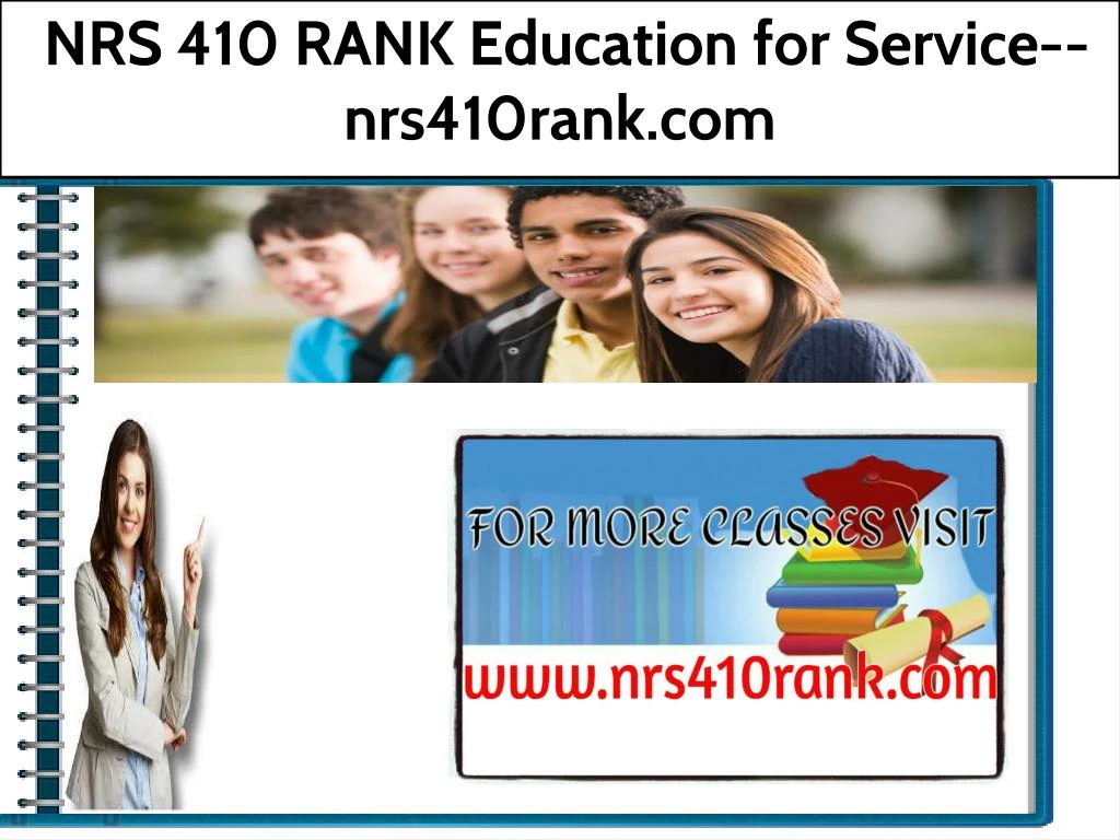 nrs 410 rank education for service nrs410rank com